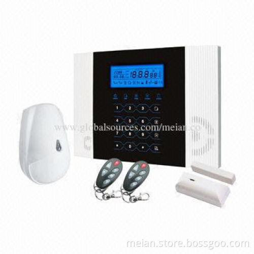 GSM Home Alarm Kit, Built-in 10 x AA Rechargeable Batteries, Non-repeat Holographic Code